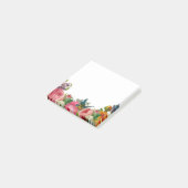 Blumen Post-it Klebezettel (angewinkelt)