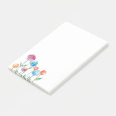 Blumen Post-it Klebezettel (angewinkelt)