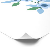 Blumen Poster (Ecke)