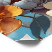 Blumen Poster (Ecke)