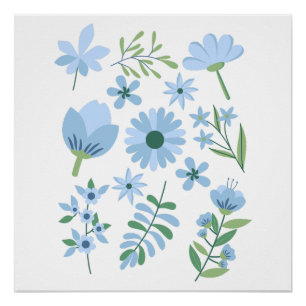 Blumen Poster