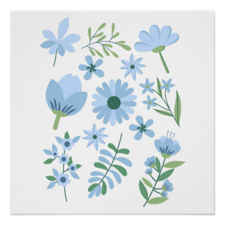 Blumen Poster