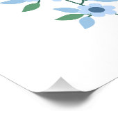 Blumen Poster (Ecke)