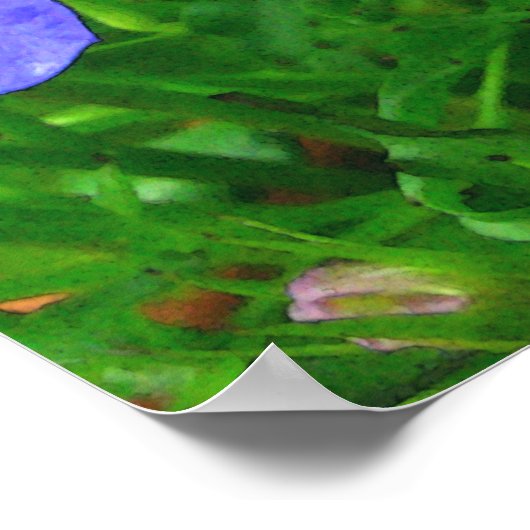 Blumen Poster (Ecke)