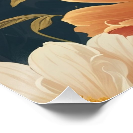 Blumen Poster (Ecke)