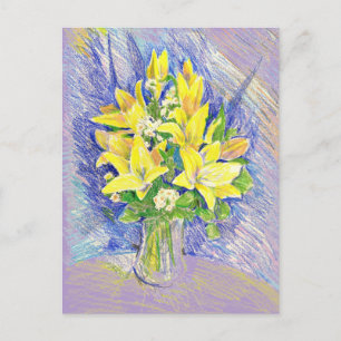 Blumen Postkarte