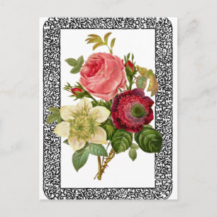 Blumen Postkarte