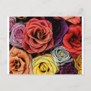 Blumen Postkarte
