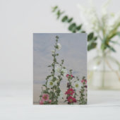 Blumen Postkarte (Stehend Vorderseite)