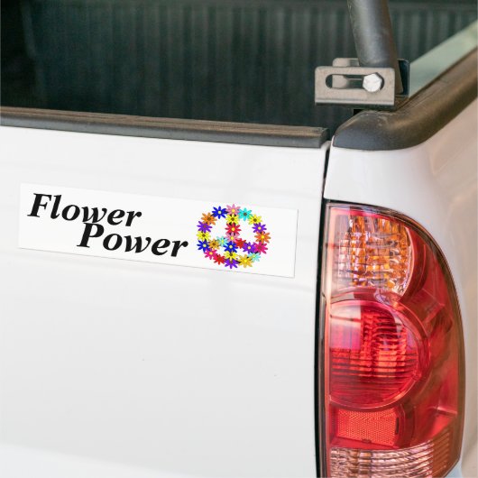 Blumen-Power Autoaufkleber (Auf Lkw)