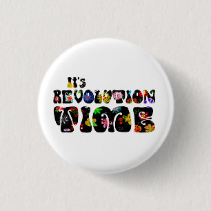 Blumen-Power-Bernie-Sandpapierschleifmaschinen Button