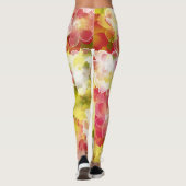 Blumen-Power-Blüte Leggings (Rückseite)