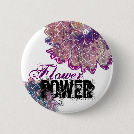 Blumen-Power Button (Vorderseite)