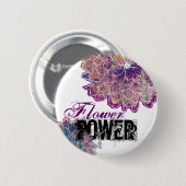 Blumen-Power Button (Vorne & Hinten)