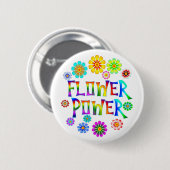 BLUMEN-POWER BUTTON (Vorne & Hinten)