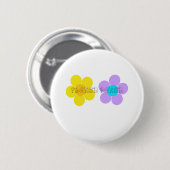 Blumen-Power Button (Vorne & Hinten)