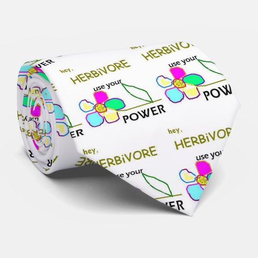 Blumen-Power deckte Krawatte mit Ziegeln (Gerollt)