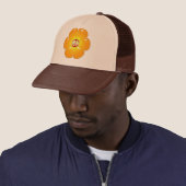 Blumen-Power-Friedenszeichen Truckerkappe (Beispiel)