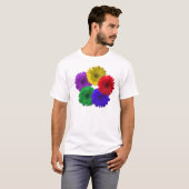 Blumen-Power-Gänseblümchen-T-Shirt T-Shirt (Vorne ganz)