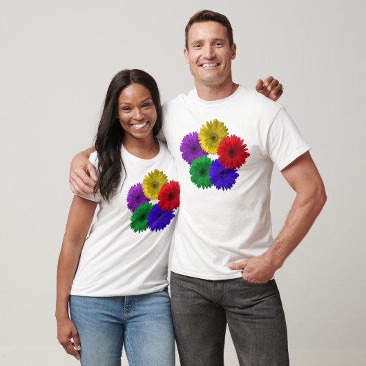 Blumen-Power-Gänseblümchen-T-Shirt T-Shirt (Unisex)