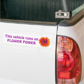 Blumen-Power-Gänseblümchenorange, dieses Fahrzeug Autoaufkleber (Auf Lkw)