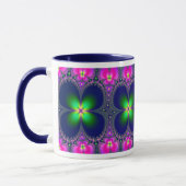 Blumen-Power-Kaffee/Tee-Tasse Tasse (Links)