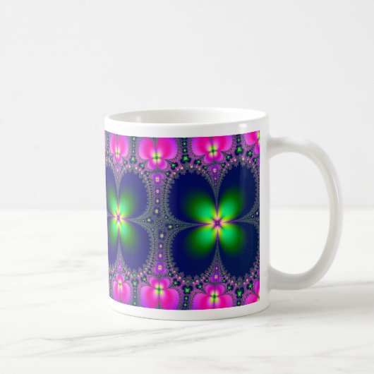 Blumen-Power-Kaffee/Tee-Tasse Tasse (Rechts)