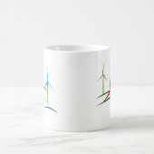 Blumen-Power Kaffeetasse (Mittel)