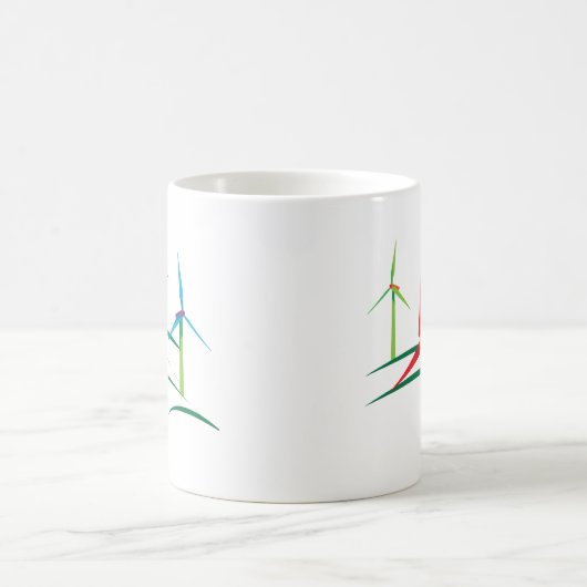 Blumen-Power Kaffeetasse (Mittel)