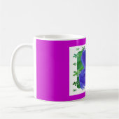Blumen-Power Kaffeetasse (Links)