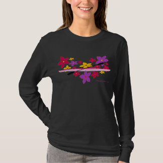 Blumen-Power-Kajak T-Shirt