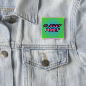 "Blumen-Power-" Knopf Button (Beispiel)
