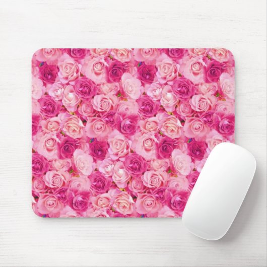 Blumen-Power-Mausunterlage Mousepad (Mit Mouse)