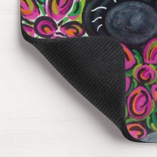 Blumen-Power Mousepad (Ecke)