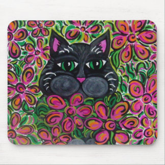 Blumen-Power Mousepad