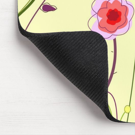 Blumen-Power Mousepad (Ecke)