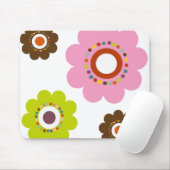 Blumen-Power Mousepad (Mit Mouse)