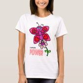 Blumen-Power-T - Shirt (Vorderseite)