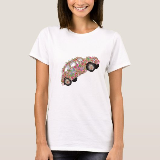 Blumen-Power T-Shirt (Vorderseite)