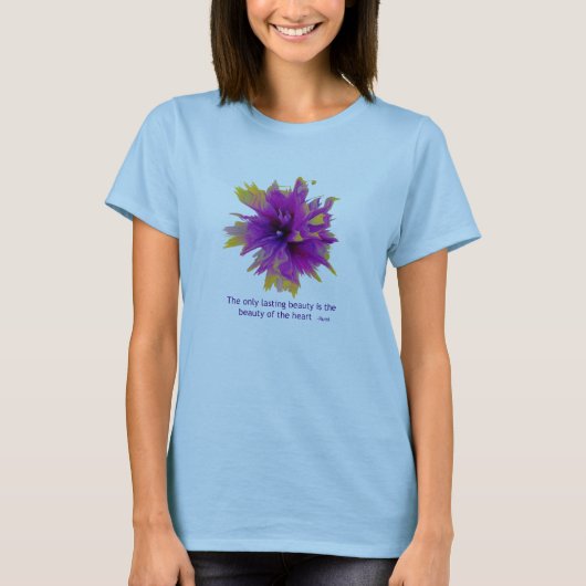 Blumen-Power T-Shirt (Vorderseite)