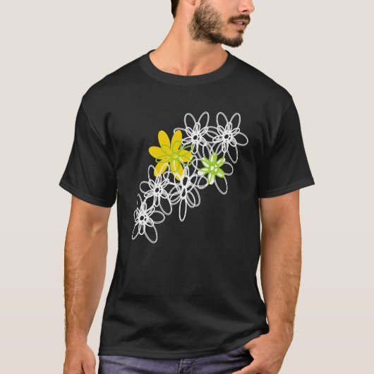 Blumen-Power T-Shirt (Vorderseite)