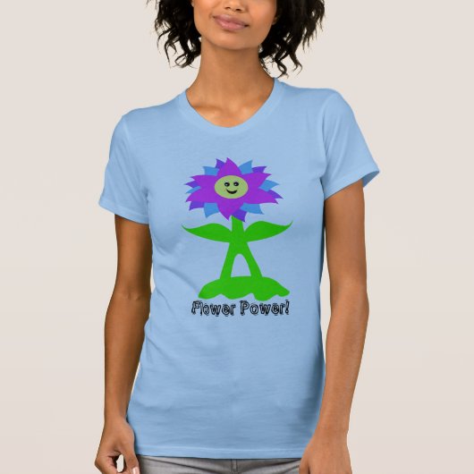 Blumen-Power! T-Shirt (Vorderseite)