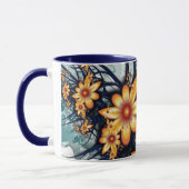Blumen-Power Tasse (Links)
