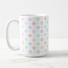 Blumen, Punkte & Funken Kaffeetasse