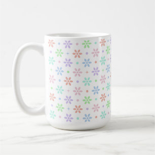 Blumen, Punkte & Funken Kaffeetasse