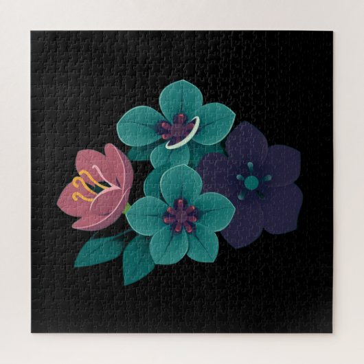 Blumen Puzzle (Vertikal)
