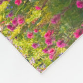 Blumen | Rainier-Wildblumen Fleecedecke (Ecke)