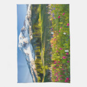 Blumen | Rainier-Wildblumen Geschirrtuch (Vertikal)