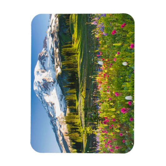 Blumen | Rainier-Wildblumen Magnet (Vertikal)