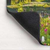 Blumen | Rainier-Wildblumen Mousepad (Ecke)